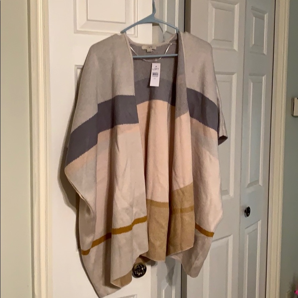 Soft sweater wrap, warm and stylish